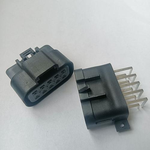 厂家现货供应汽车插接件护套板端连接器15326661十芯针座10针胶壳